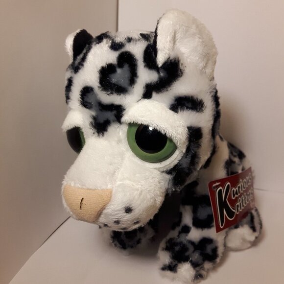 Kurious Kritters Snow Leopard 8 inch NWT - Picture 1 of 3